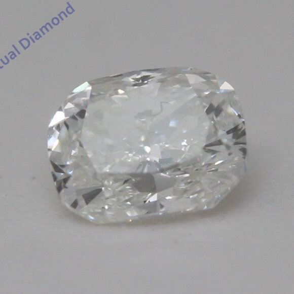 Cushion Natural Diamond Pendant 14K Gold (0.92 Ct E Vvs1) Igl C54200001 - Picture 4 of 7